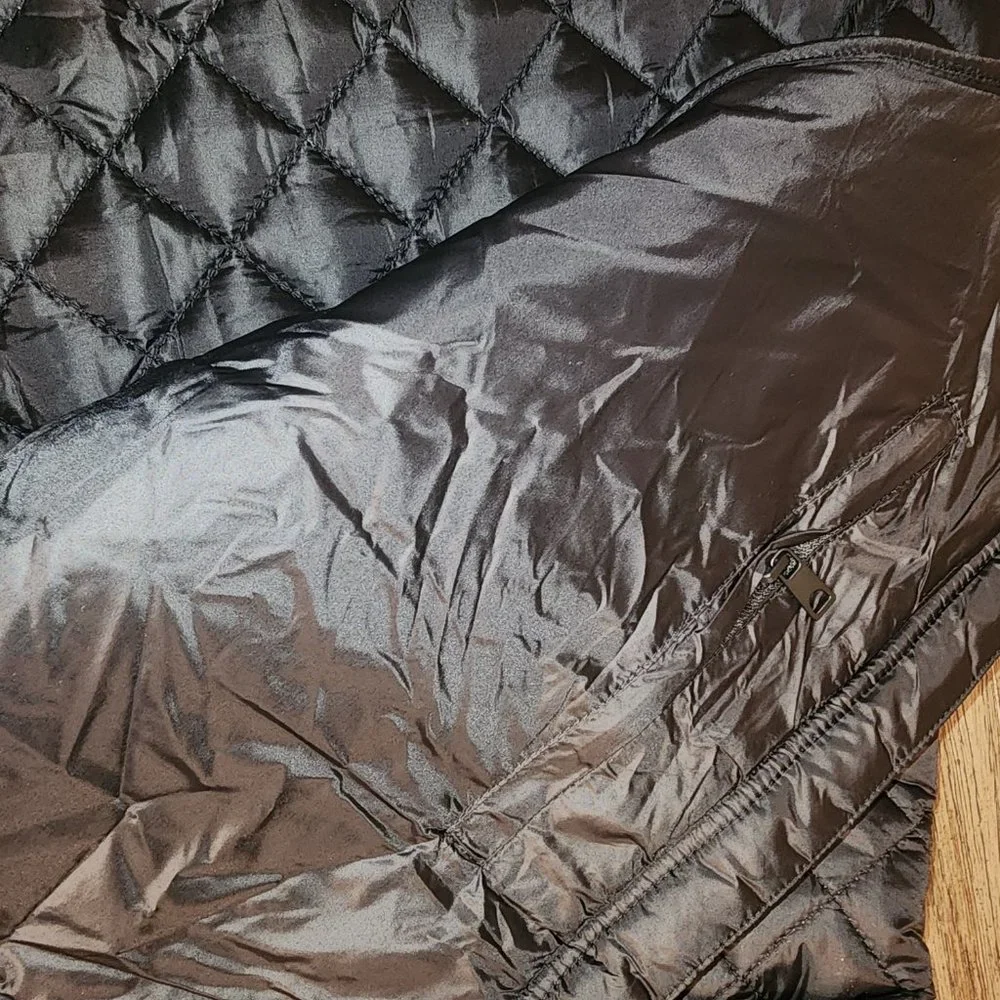 Quince Featherless Quilted Puffer Jacket NWT Black Small - Picture 8 of 10